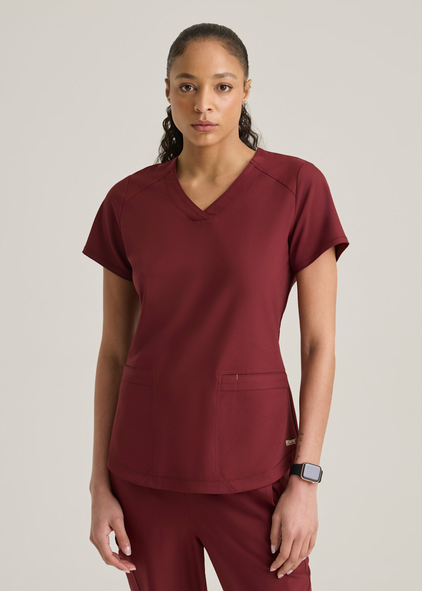 Rhythm 2-Pocket V-Neck Top