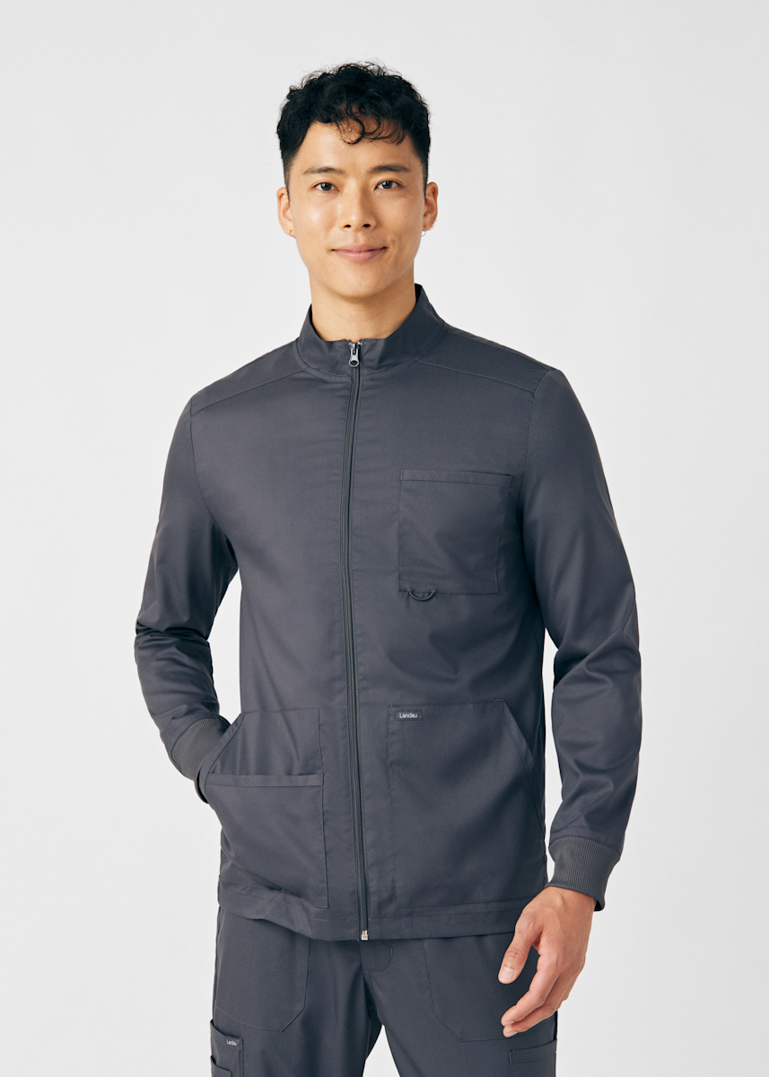 4-Pocket Zip-Front Men's Jacket