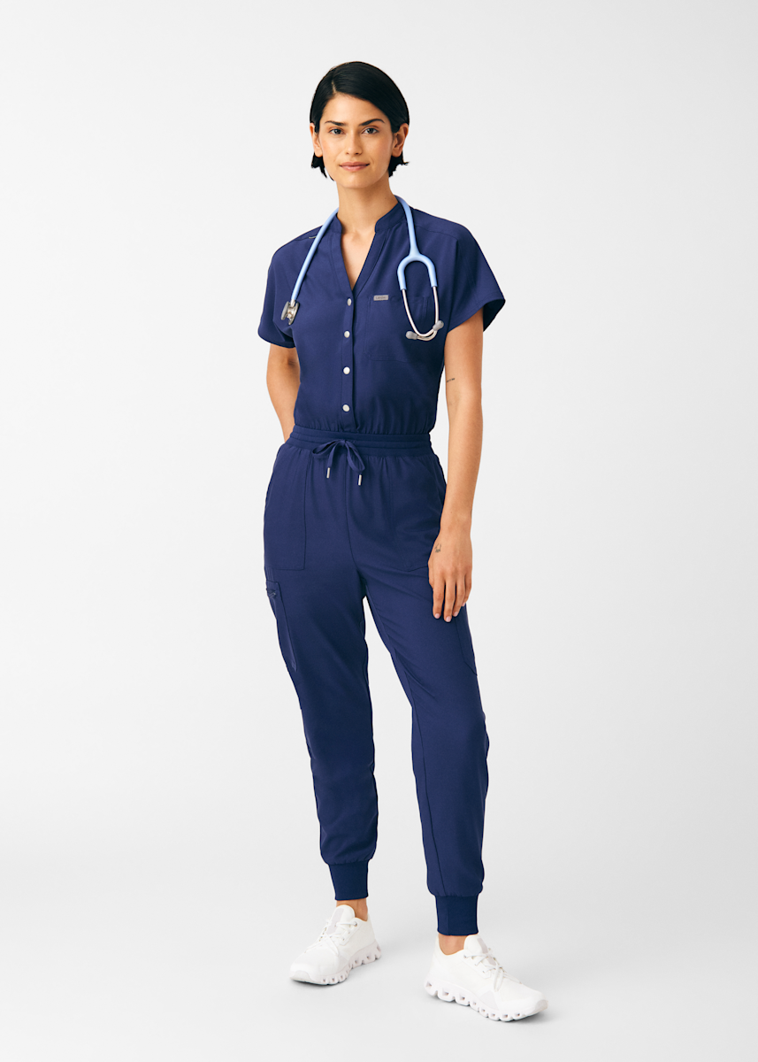 8-Pocket Cargo Jumpsuit