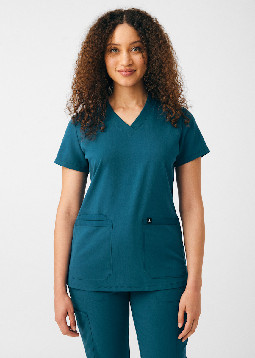 Dream 3-Pocket V-Neck Top