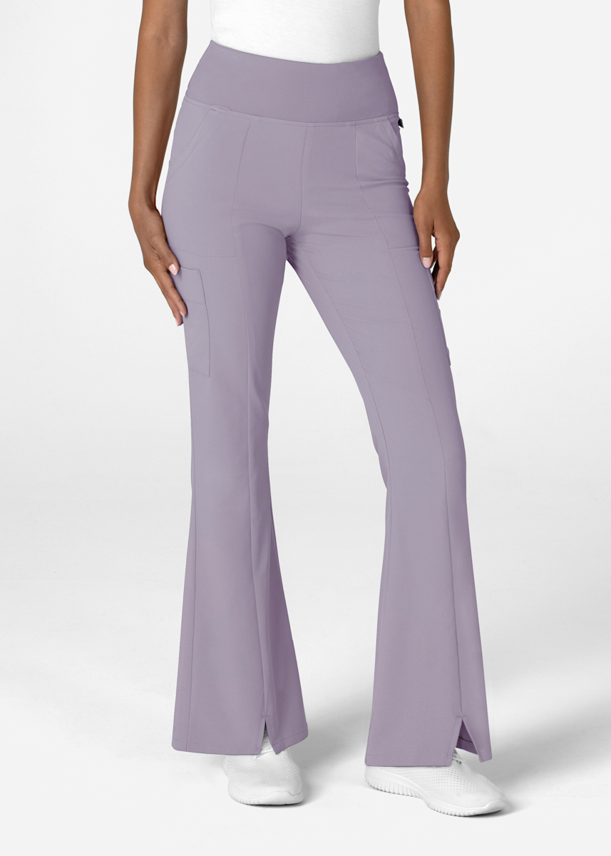 7-Pocket Front Slit Flare Pant