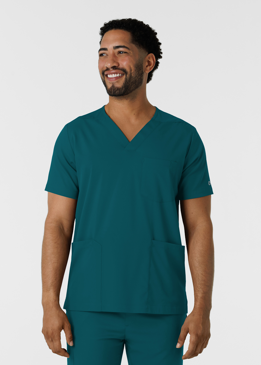Men's 4-Pocket V-Neck Top