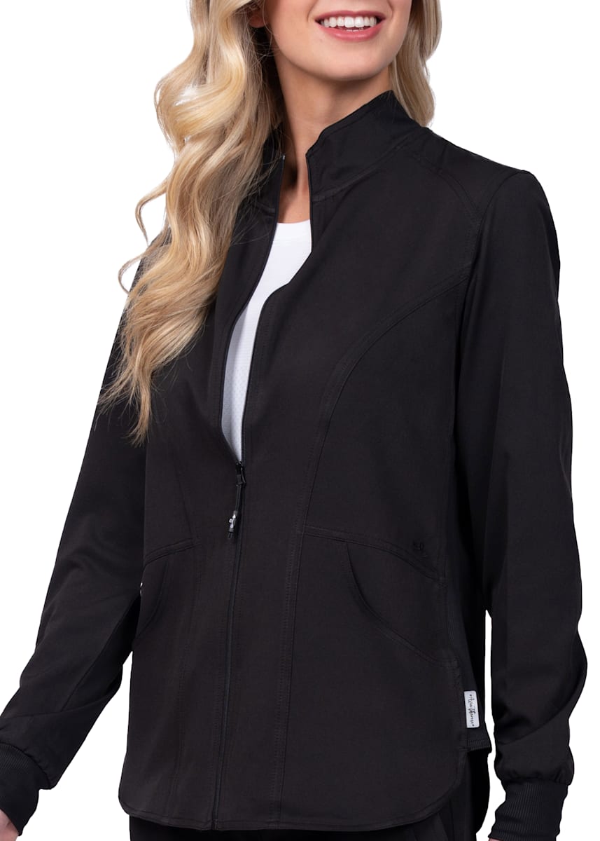 2Pocket Zip Front WarmUp Jacket Scrubs & Beyond