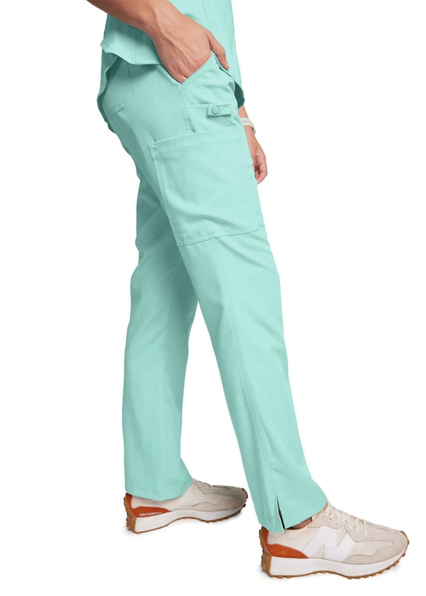 Med Couture Touch Ally Yoga Waist Cargo Scrub Pant Scrubs & Beyond