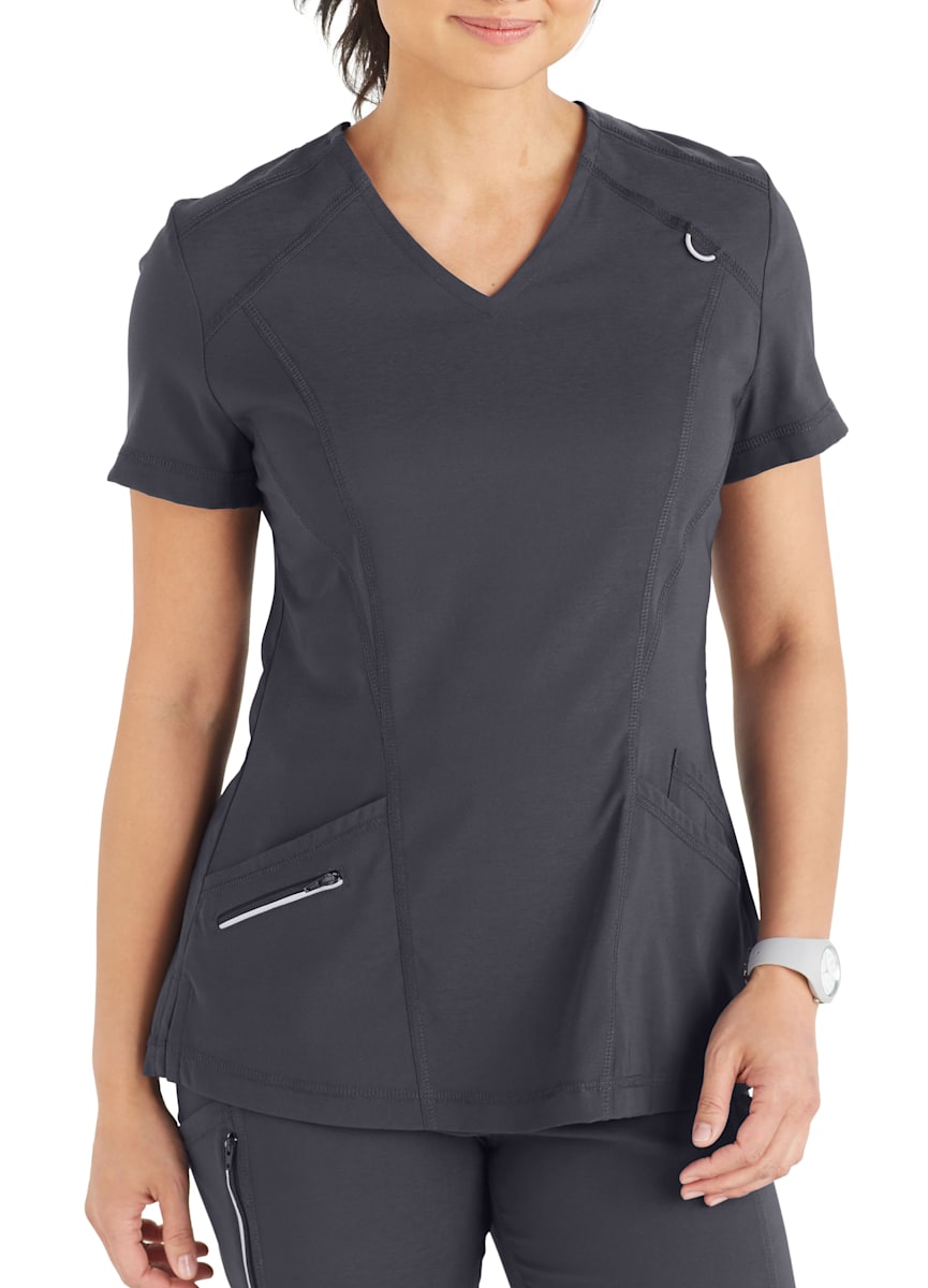 Urbane Align Core Control VNeck Scrub Top Scrubs & Beyond