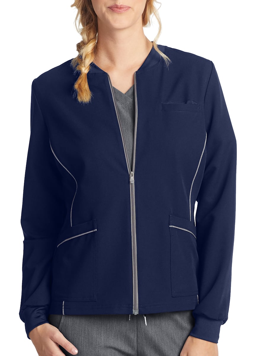 3-Pocket Warm-Up Scrub Jacket V-Tess Bomber Jacket SALE! 953