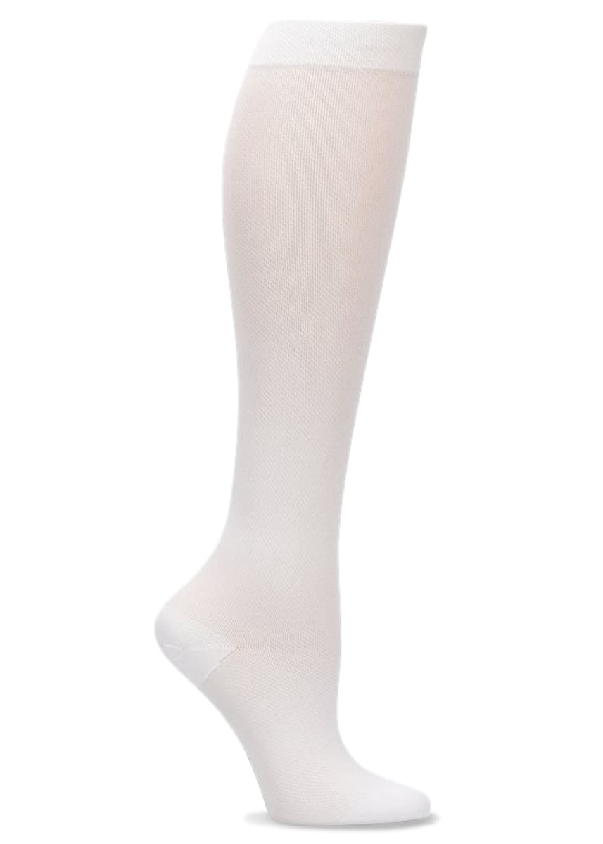 Nurse Mates Lightweight Everyday Solids 12-14mmHg Compression Socks ...