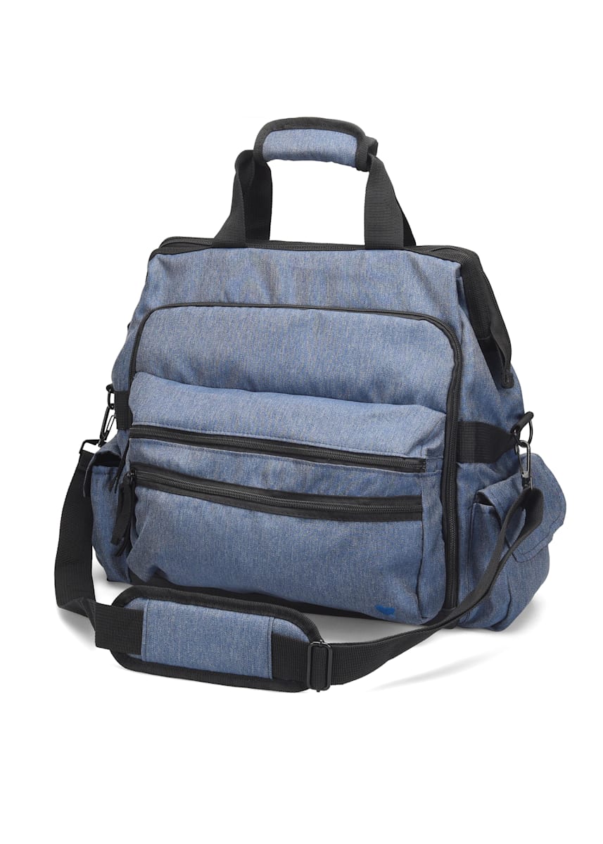 Denim Print Ultimate Nursing Bag Scrubs Beyond