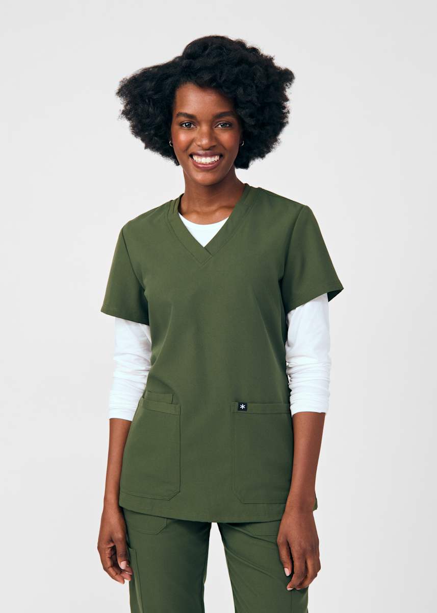 Vision of Peace Scrub Top