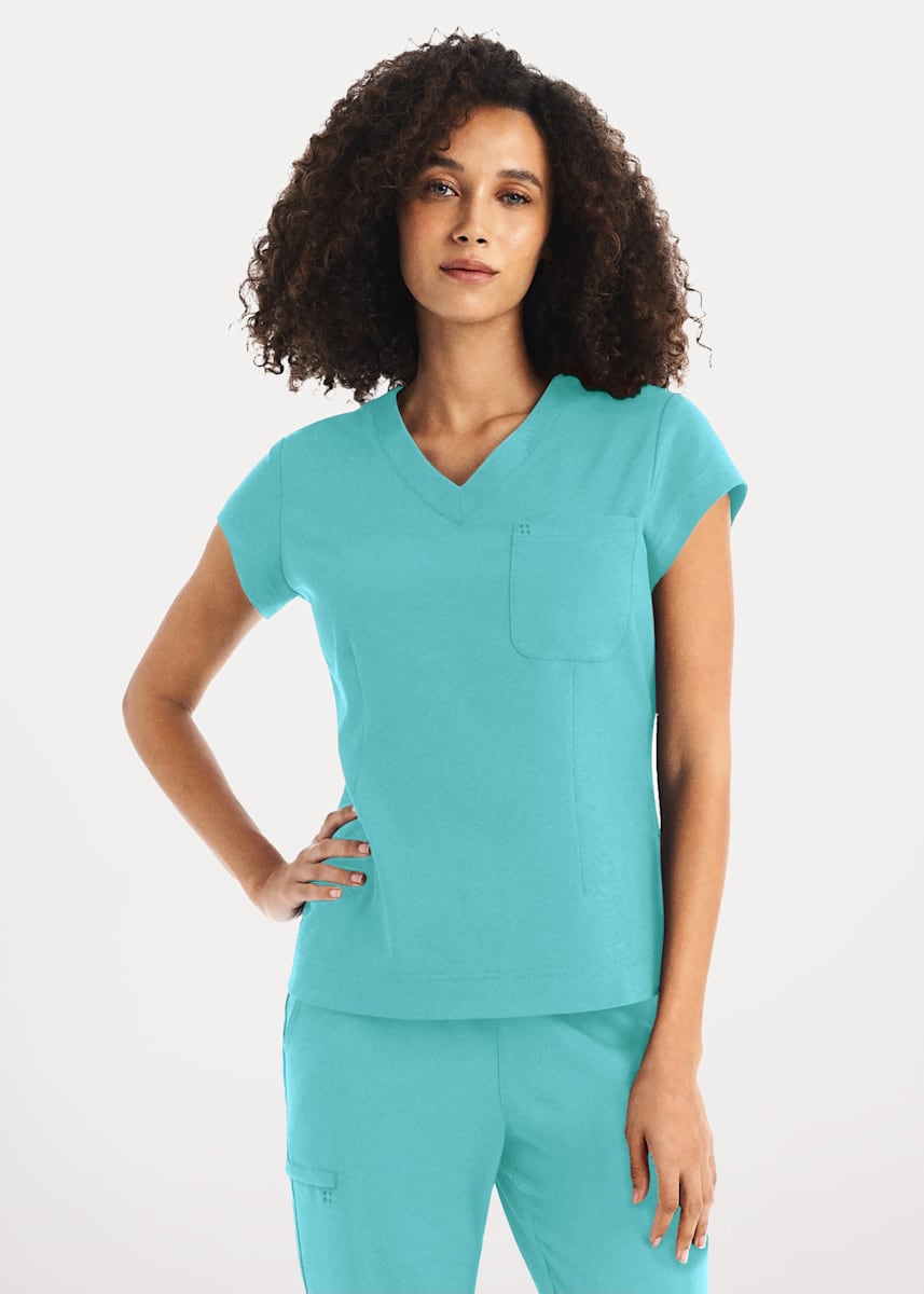1-Pocket V-Neck Top | Scrubs & Beyond