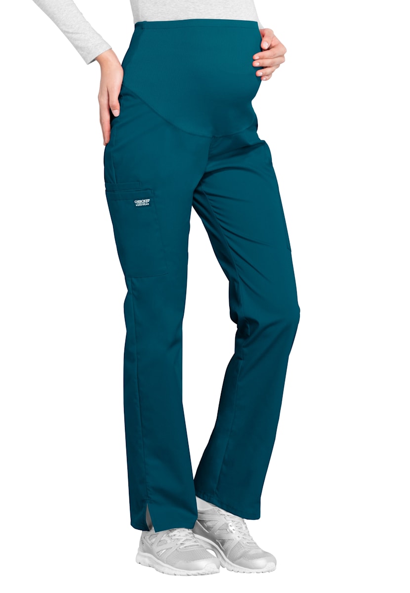 Cherokee Workwear Professionals Maternity Straight Leg Scrub Pants