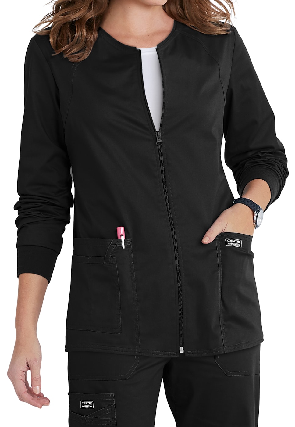 Cherokee workwear core stretch jacket hotsell