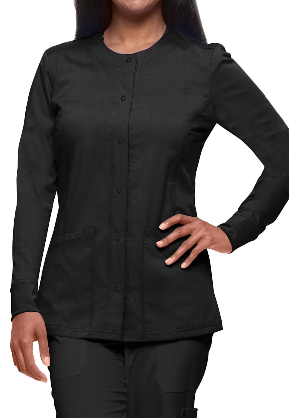 Purple label scrub jacket sales