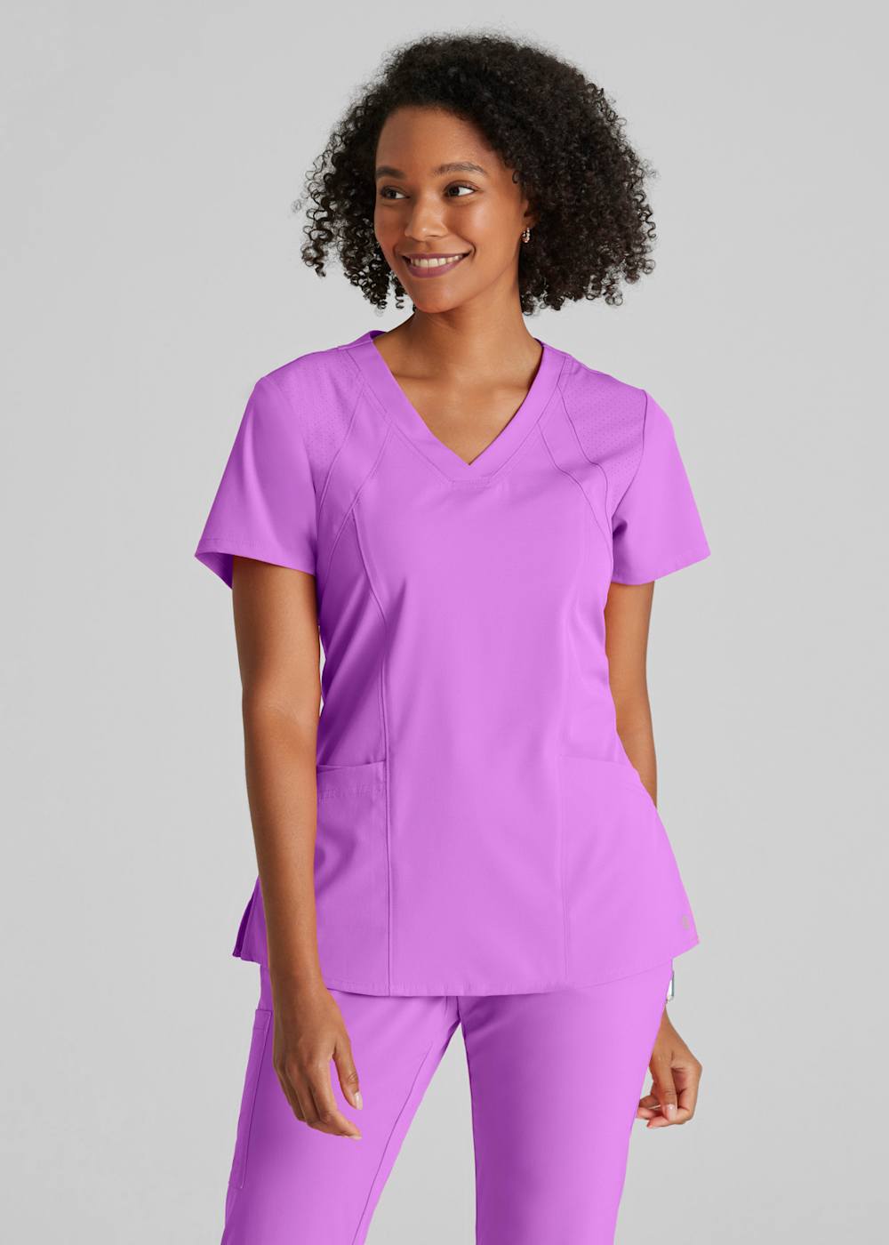 Stylish scrub tops clearance