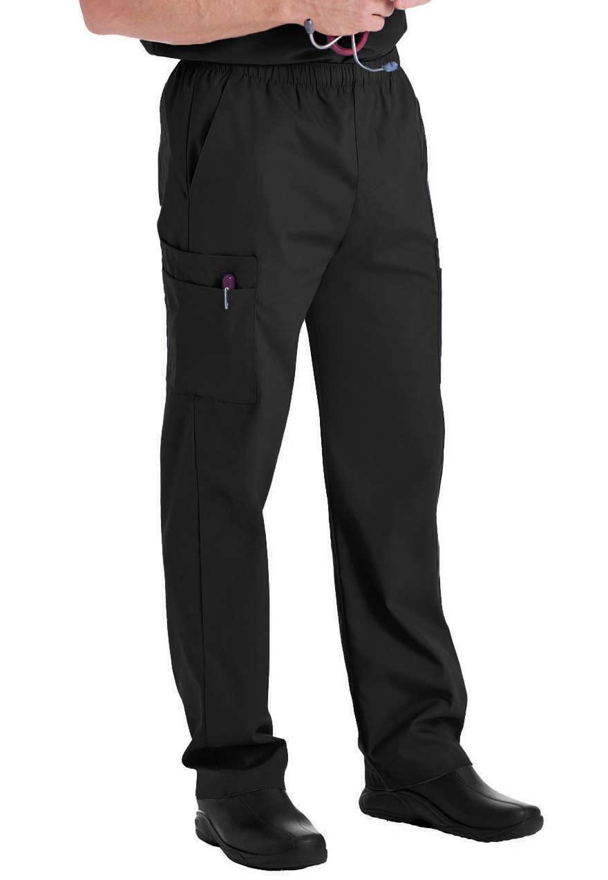 Elastic waist cargo pants mens new arrivals