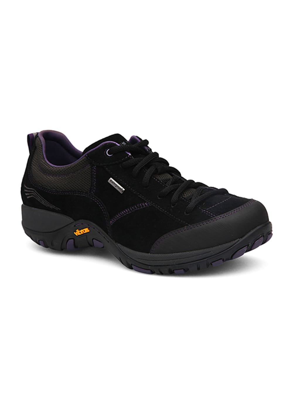 Dansko Paisley Black Suede Lace Up Shoes Scrubs Beyond