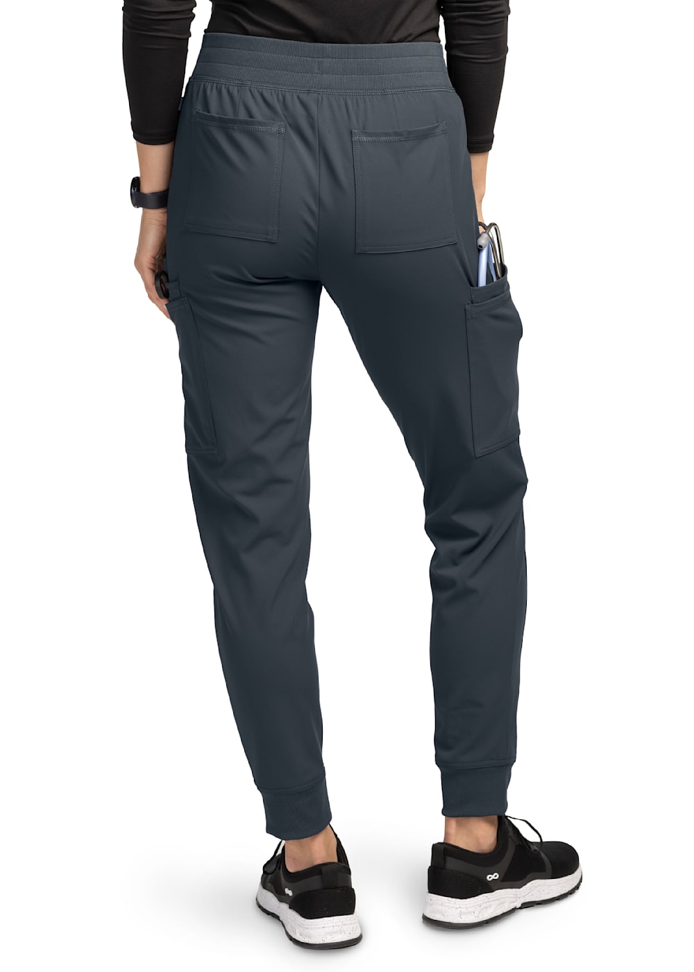 Urbane Impulse 6 Pocket Cargo Elastic Waist Drawstring Jogger Scrub Pant Scrubs Beyond Scrubs Beyond