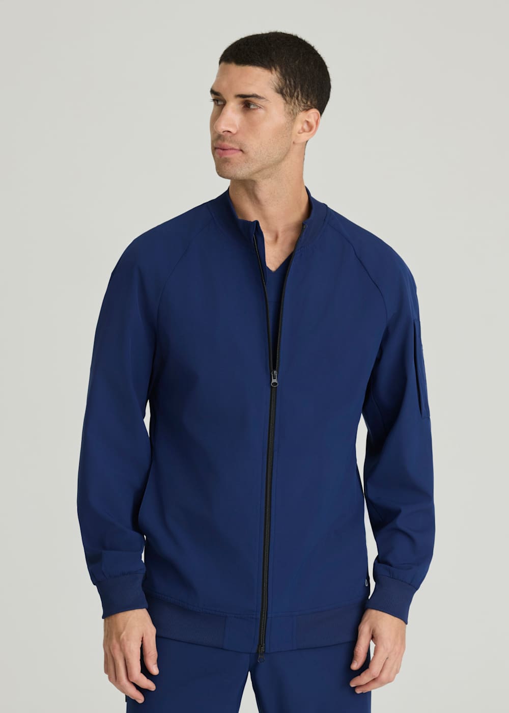 Scrub bomber jacket best sale