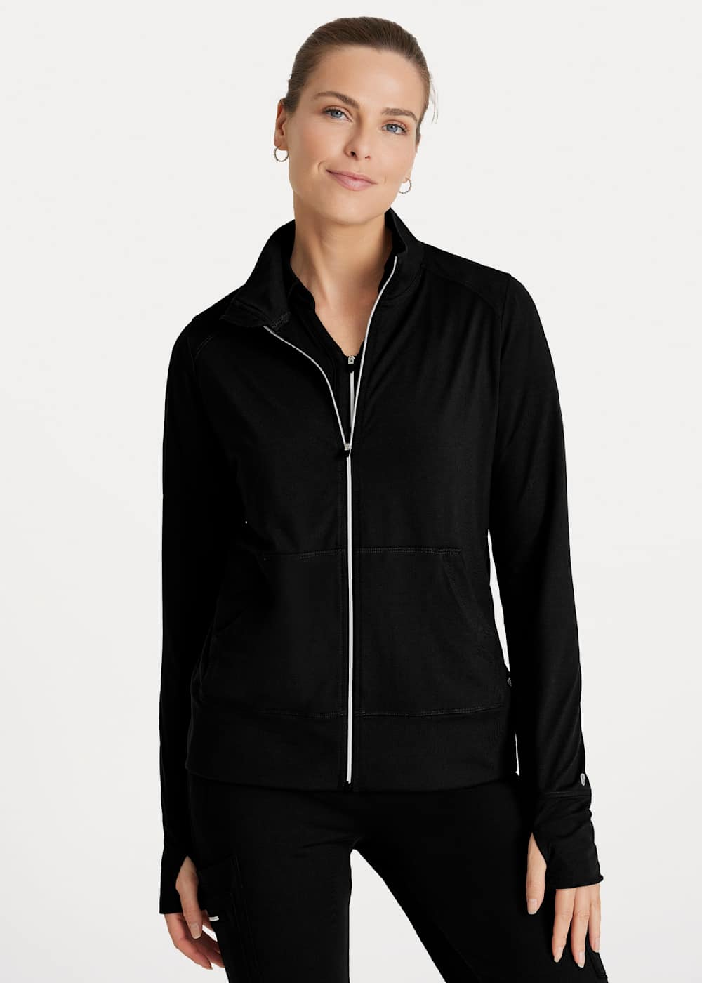 Barco One Women s Arena Knit Warm Up Scrub Jacket