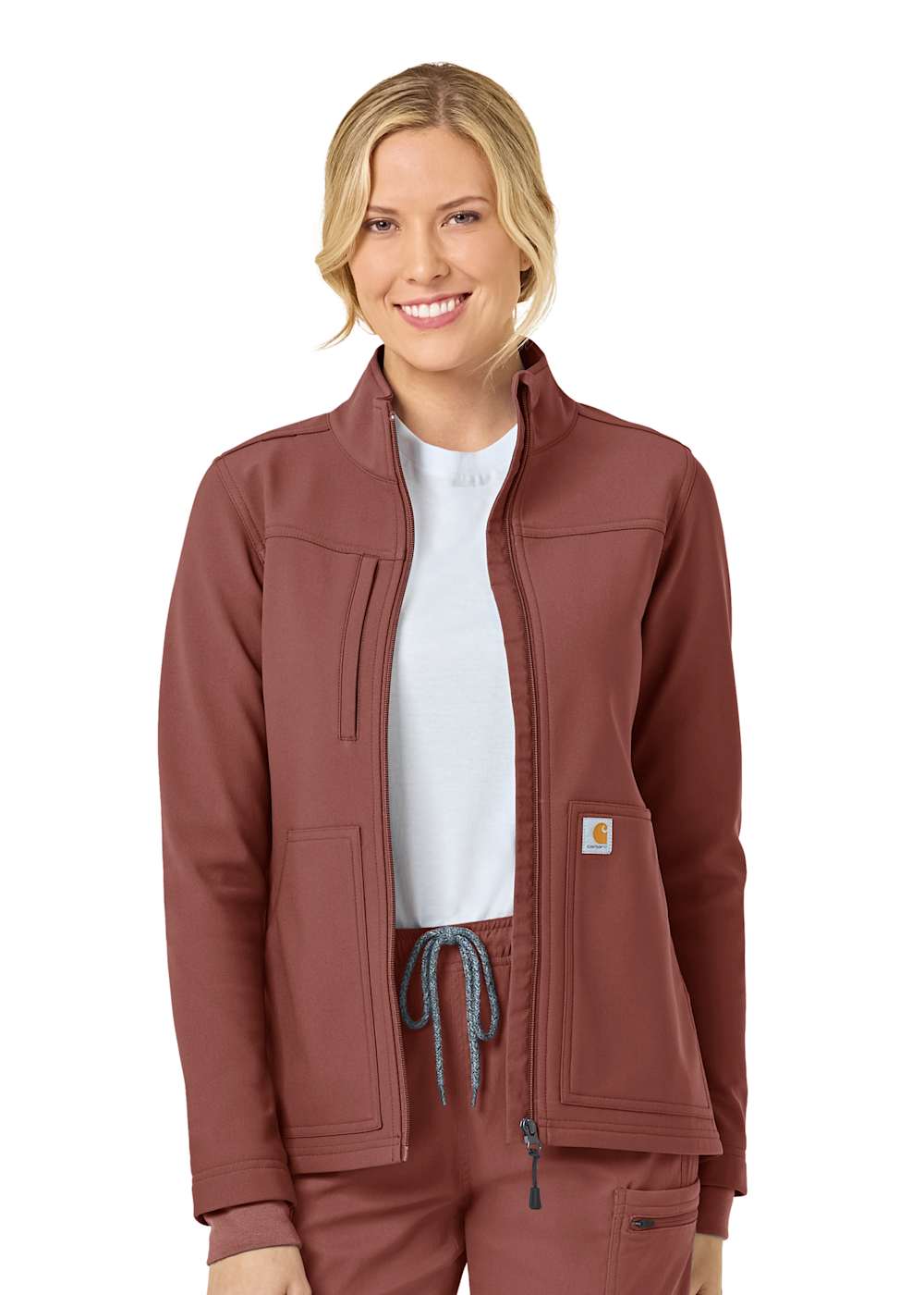 Carhartt Force 3 Pocket Bonded Fleece Jacket Scrubs Beyond Scrubs Beyond