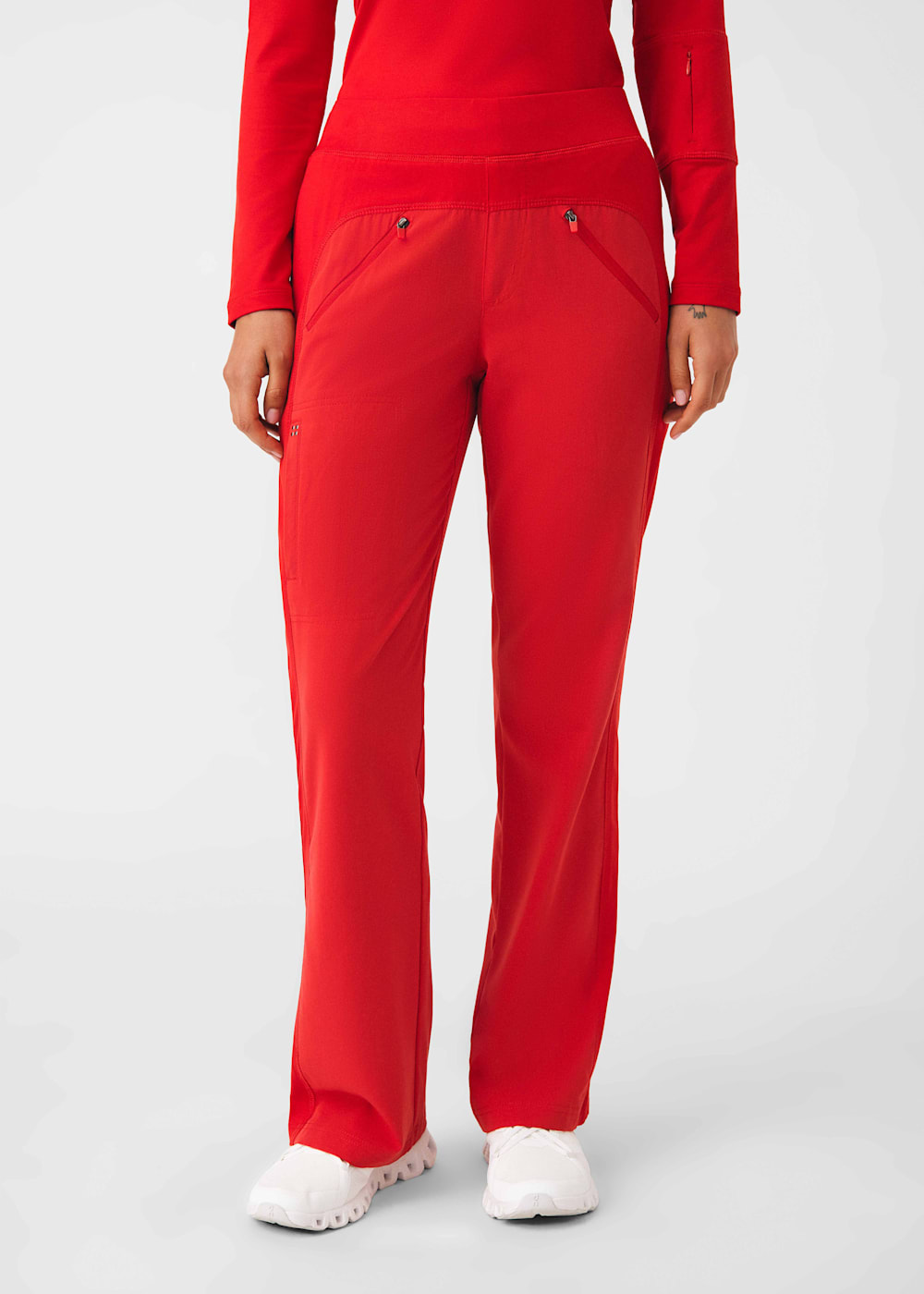 Pants with cross on pockets on sale