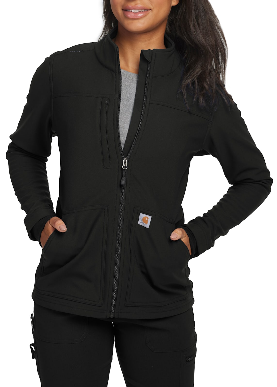 Carhartt Force 3 Pocket Bonded Fleece Jacket, Scrubs & Beyond