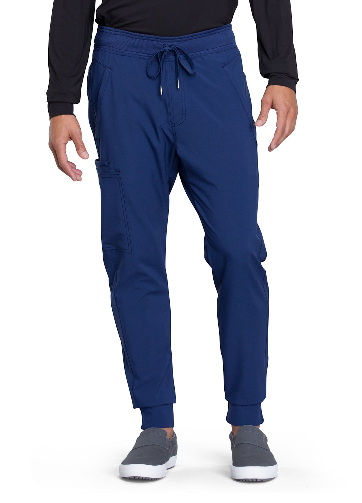 Cherokee Infinity Men's Natural Rise Jogger Scrub Pant : :  Clothing, Shoes & Accessories