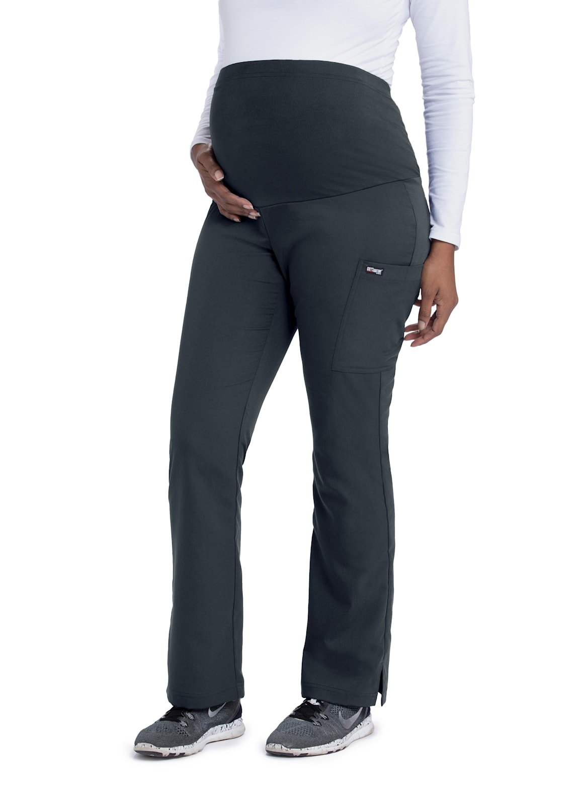 Med Couture Plus One Maternity Cargo Jogger Scrub Pants, Scrubs & Beyond