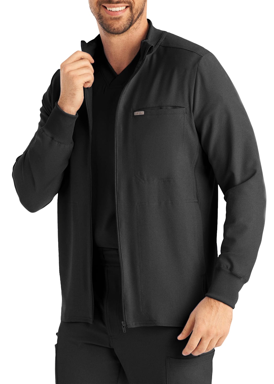 3-Pocket Zip-Front Jacket