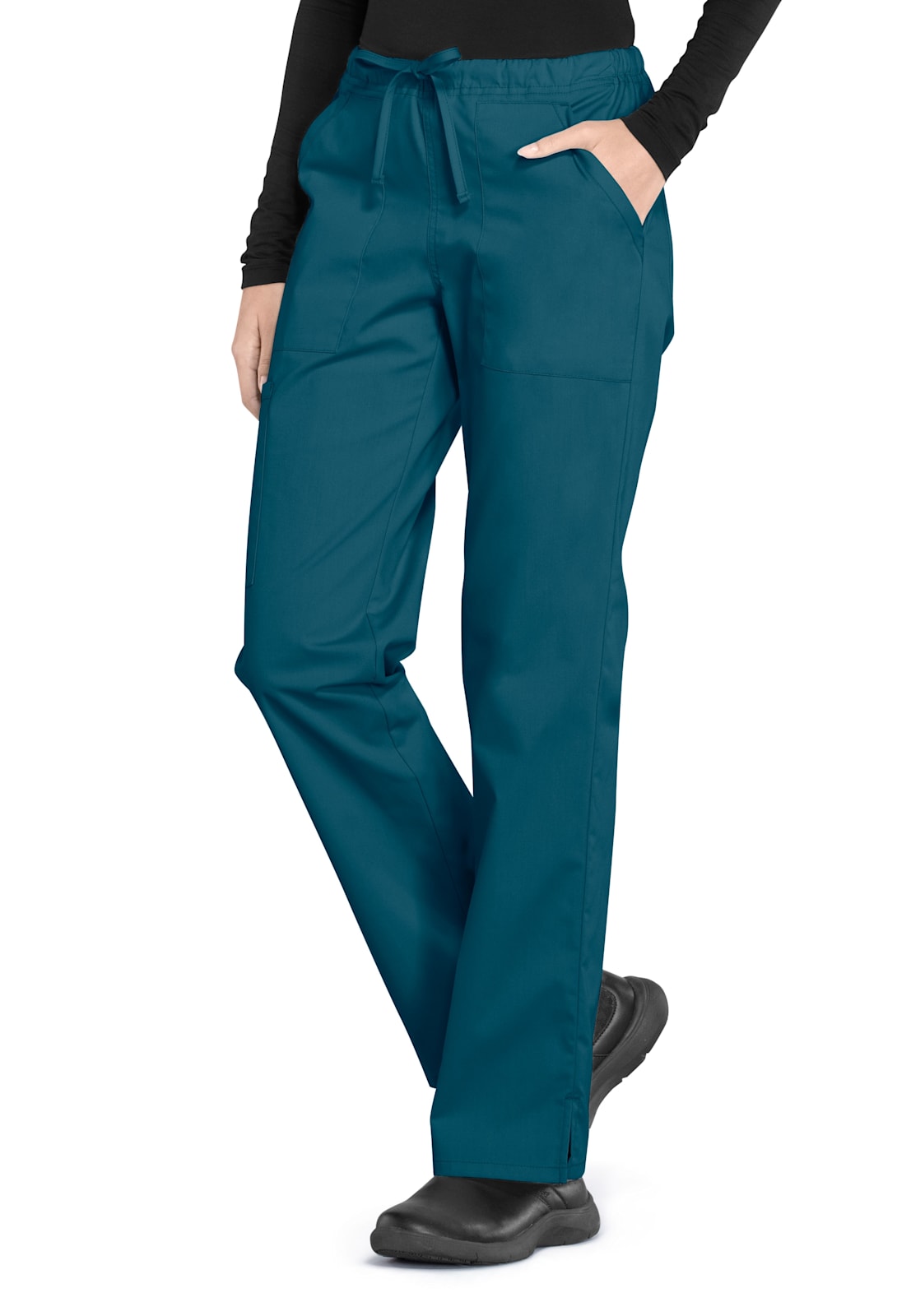 Cherokee Workwear Professionals Women's Straight Leg Drawstring Scrub Pants-WW160