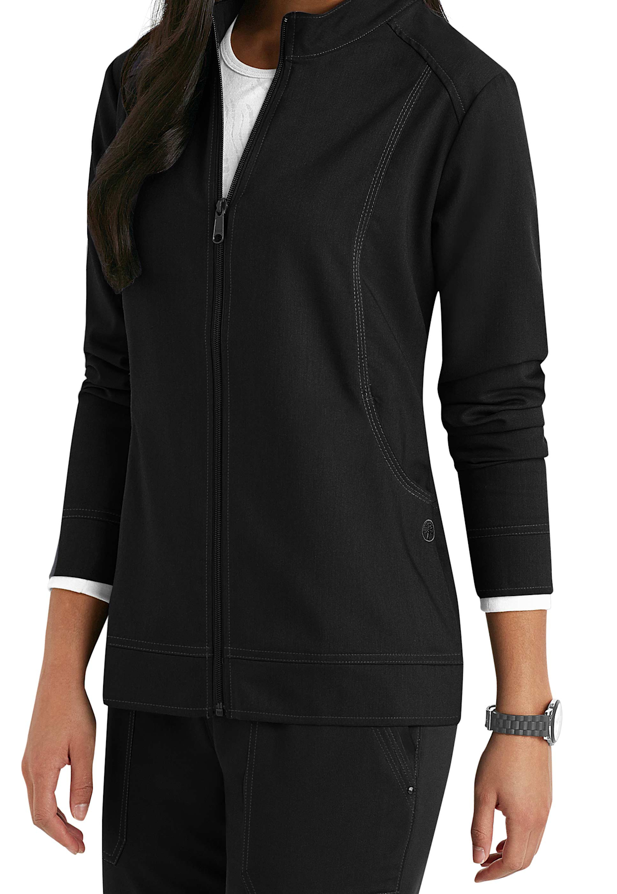 Purple label scrub jacket shop
