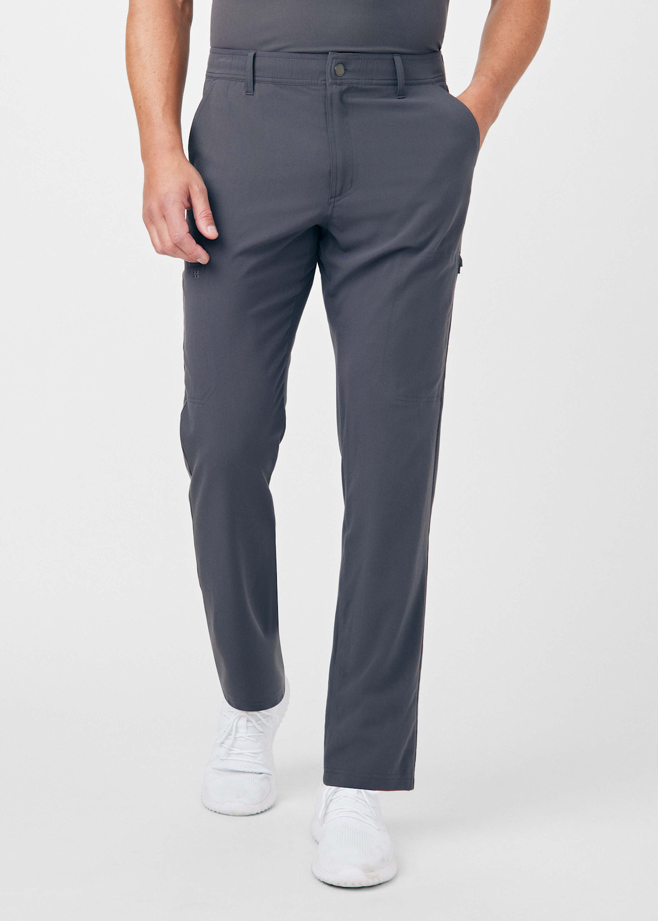 Men's 7-Pocket Internal Drawcord Button Front Closure