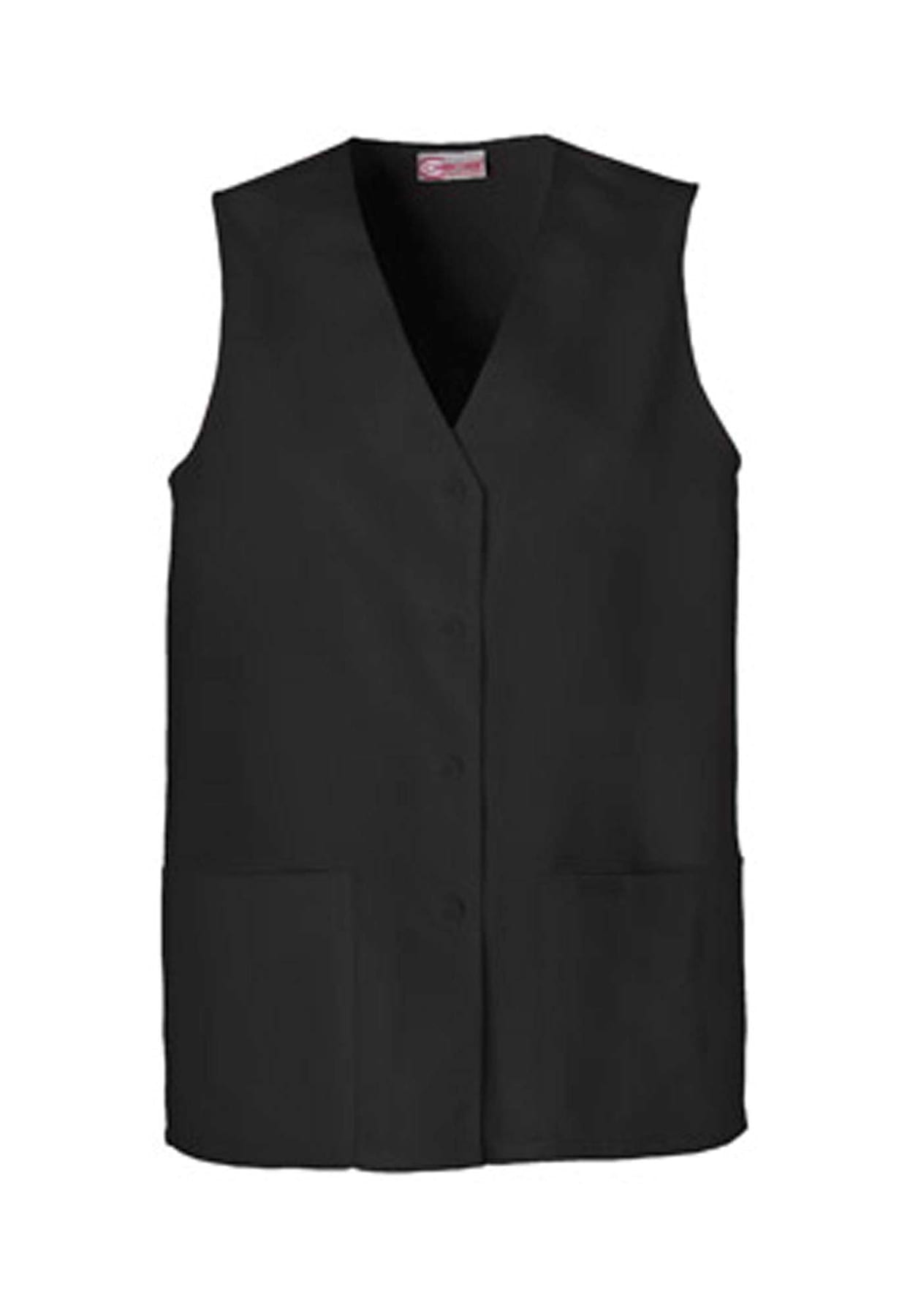 Cherokee Button Down Scrub Vest Scrubs & Beyond