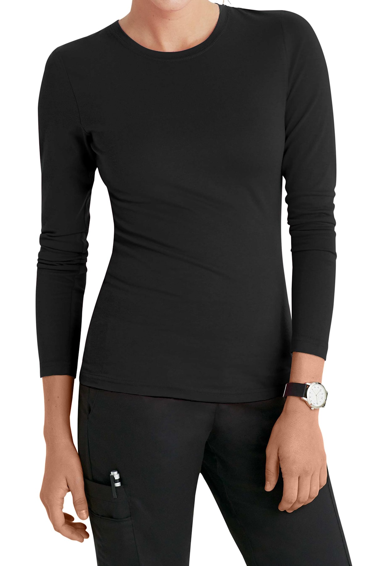 Umitay underscrub long sleeve women Women's Fashion Loose Halloween Print  Long Sleeve Round Neck T-Shirt Top 