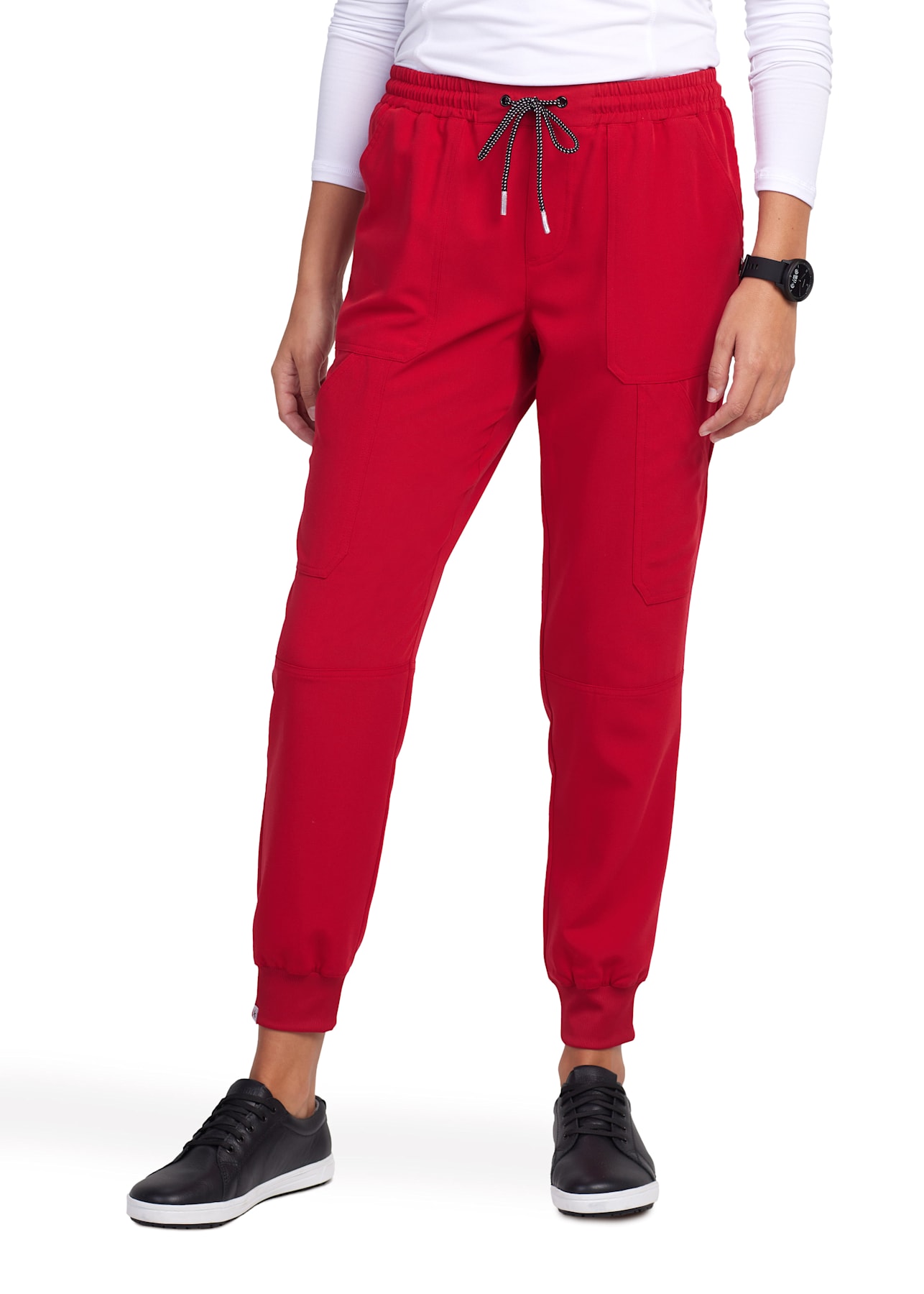 Red 7-Pocket Jogger | Scrubs & Beyond