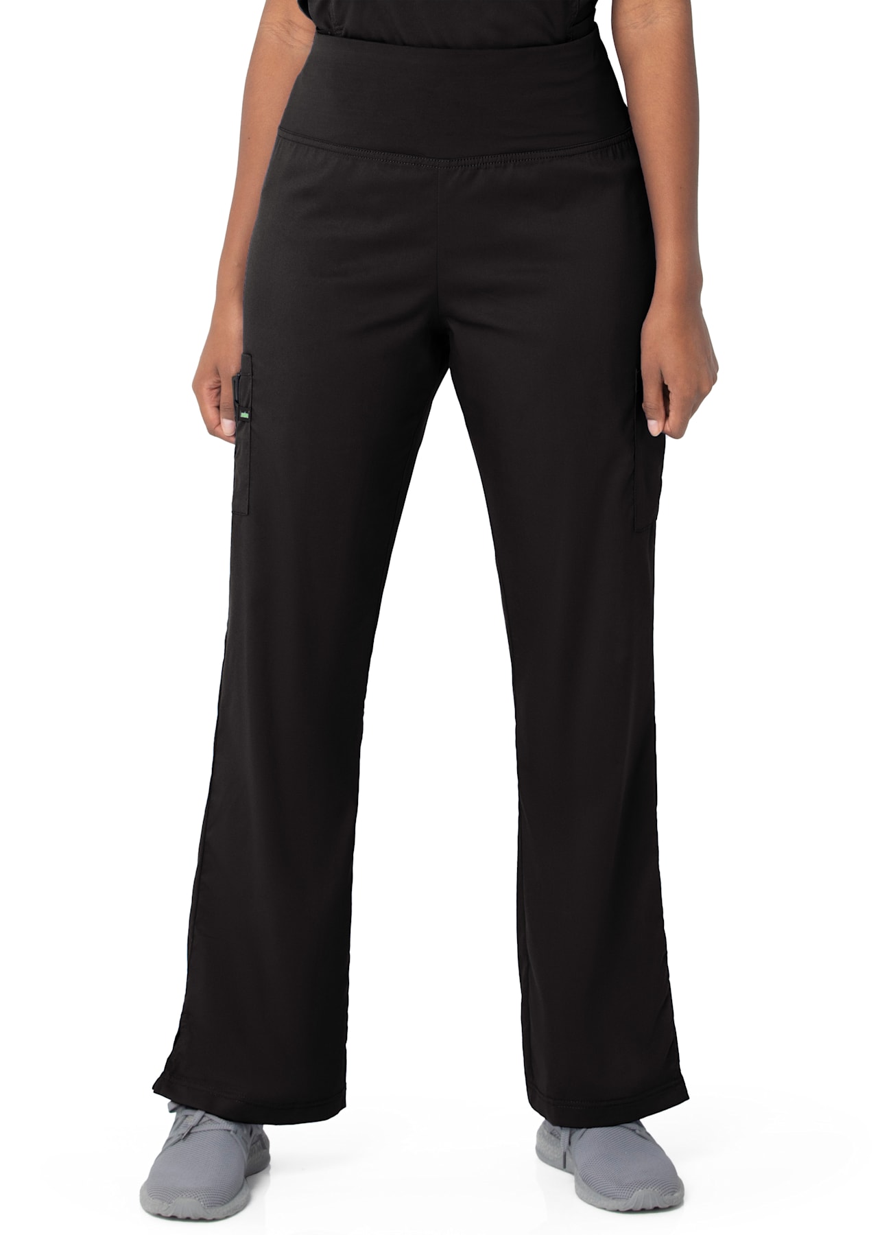 Landau ProFlex Women's Straight-Leg Cargo Scrub Pants - Petite