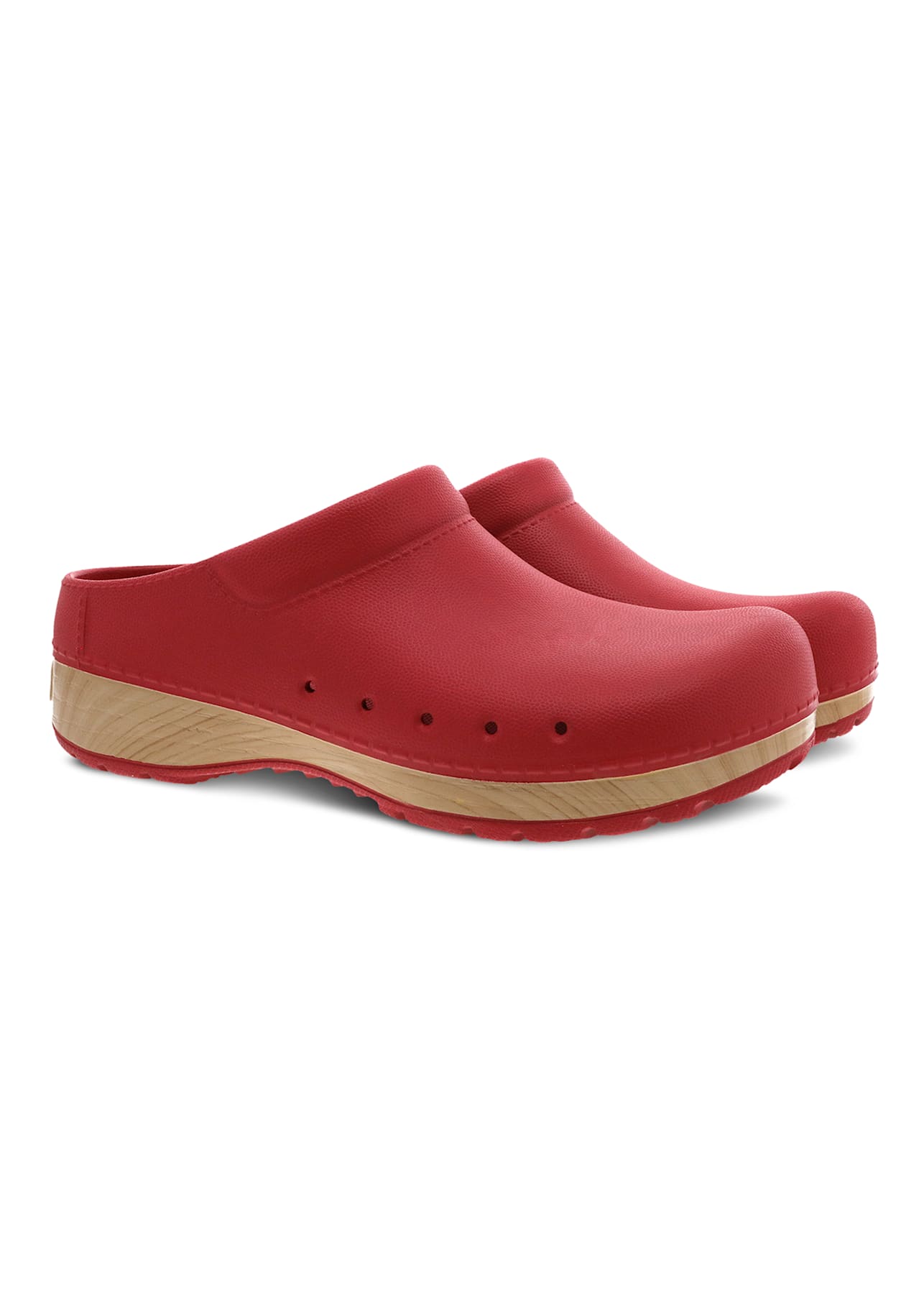 Kane Nursing Clogs Red Molded Scrubs Beyond