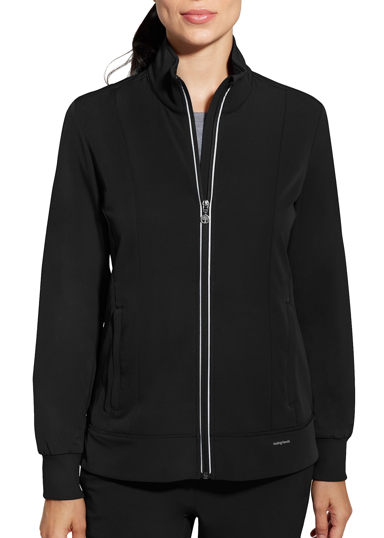 Carly 5Pocket ZipUp Jacket Scrubs & Beyond