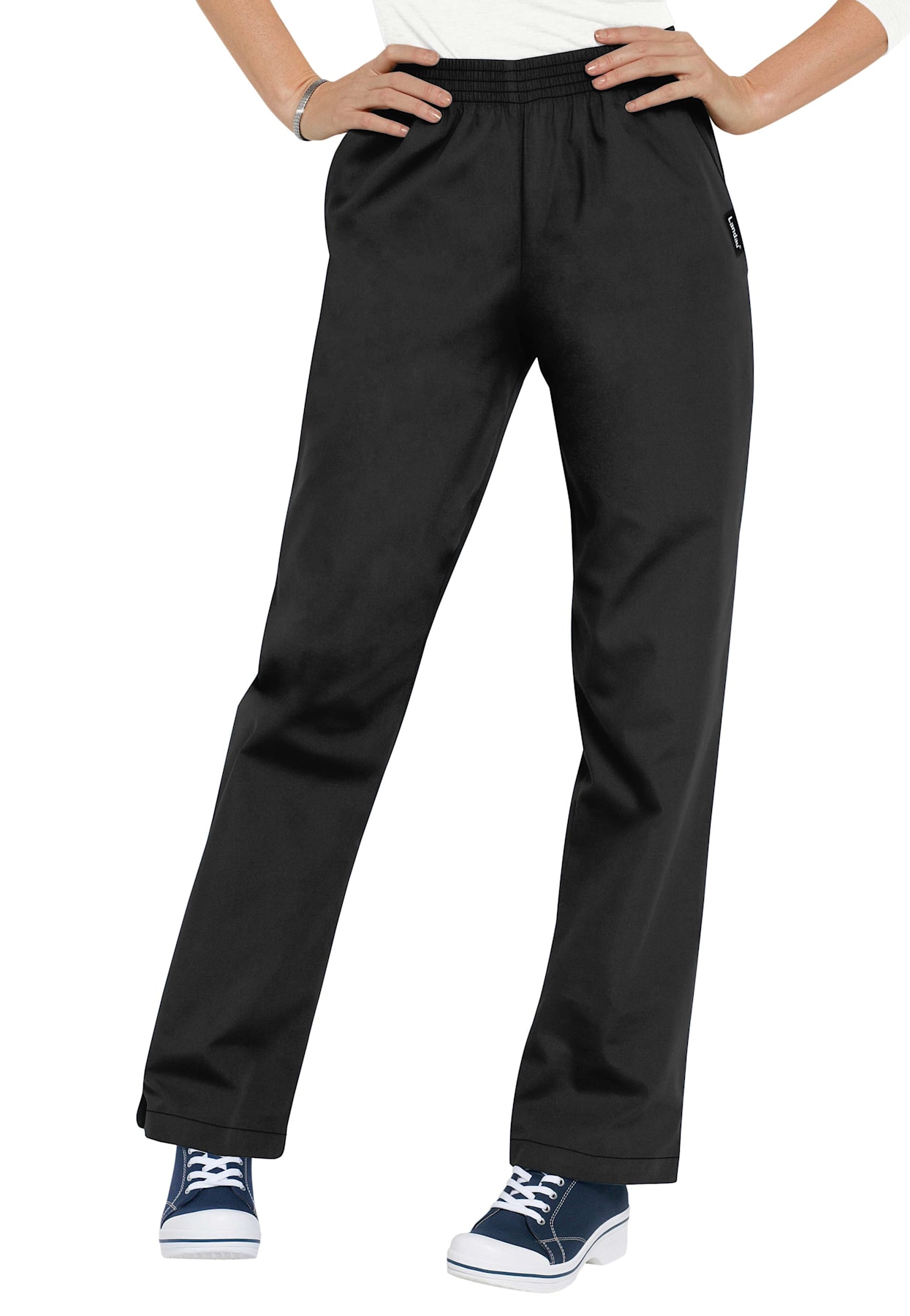 Landau Essentials Classic Relaxed Fit Scrub Pants