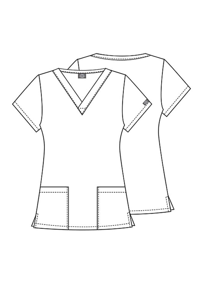 Dickies EDS WHats A Trooper Print Scrub Tops Scrubs & Beyond Scrubs