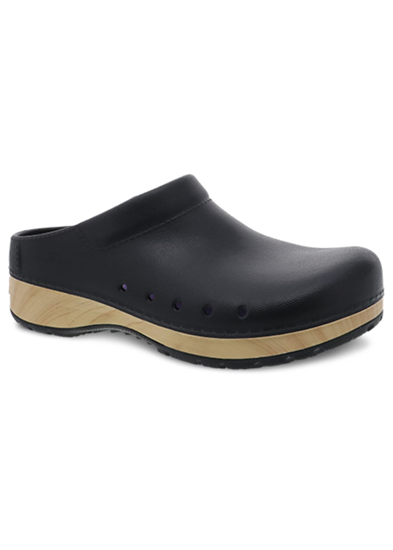 Dansko Kane Black Molded Nursing Clogs Scrubs Beyond