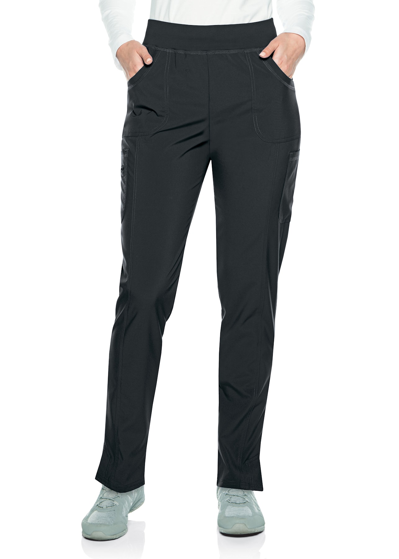 Urbane Performance Yoga Waist Cargo Pocket Scrub Pants | Scrubs & Beyond