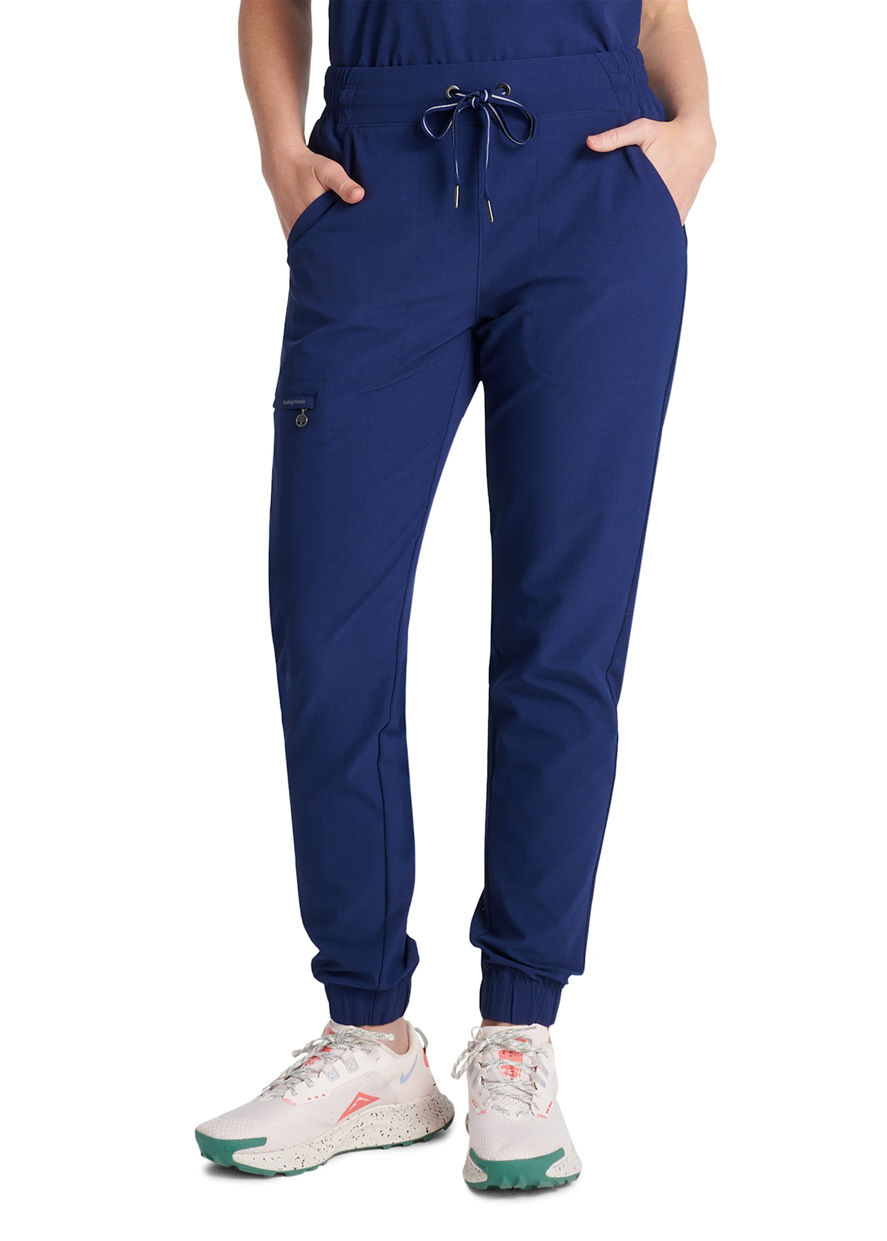 Kennedy 5Pocket Elastic Back Waistband Cargo Jogger Scrubs & Beyond