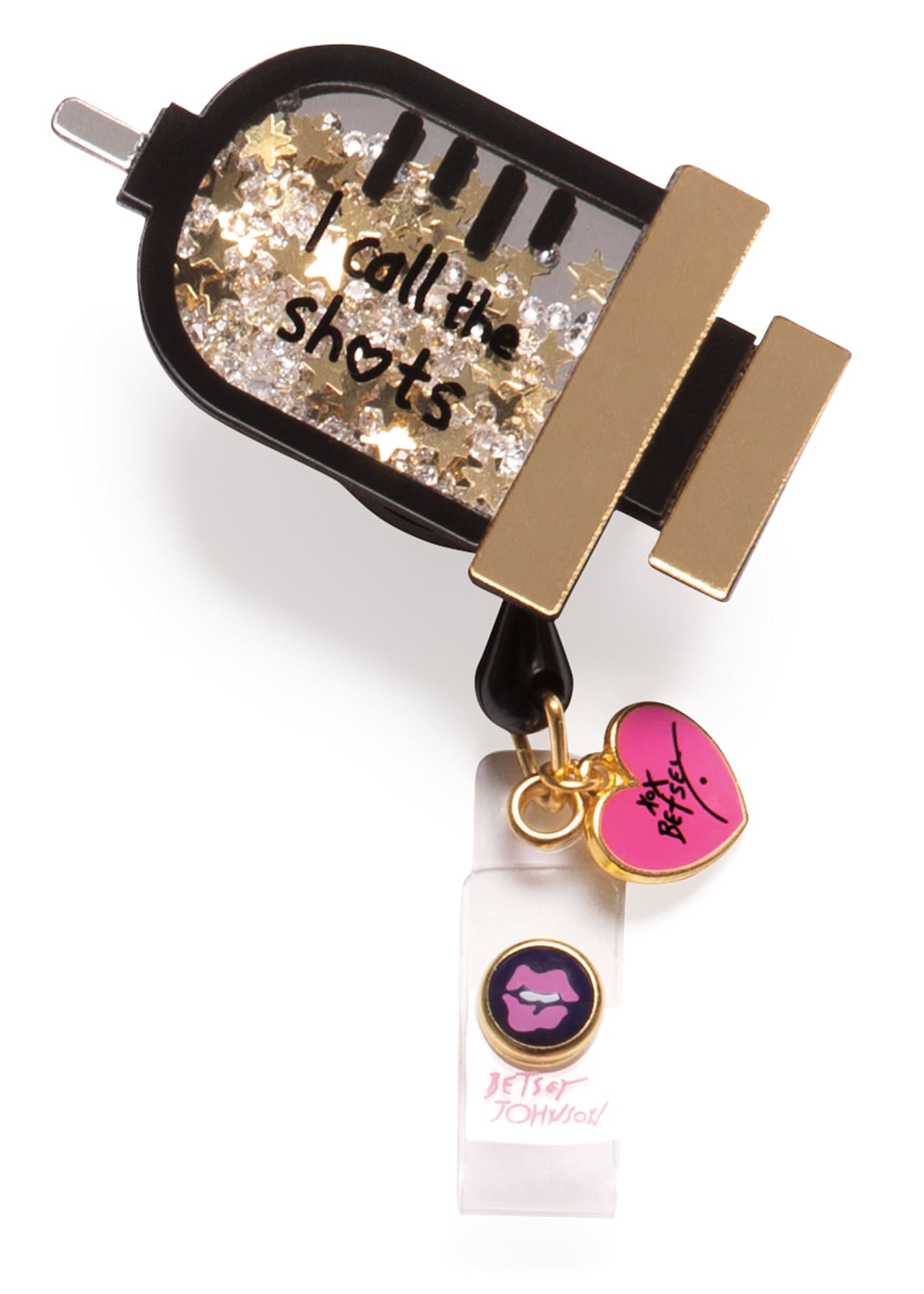 Betsey Johnson Badge Reels