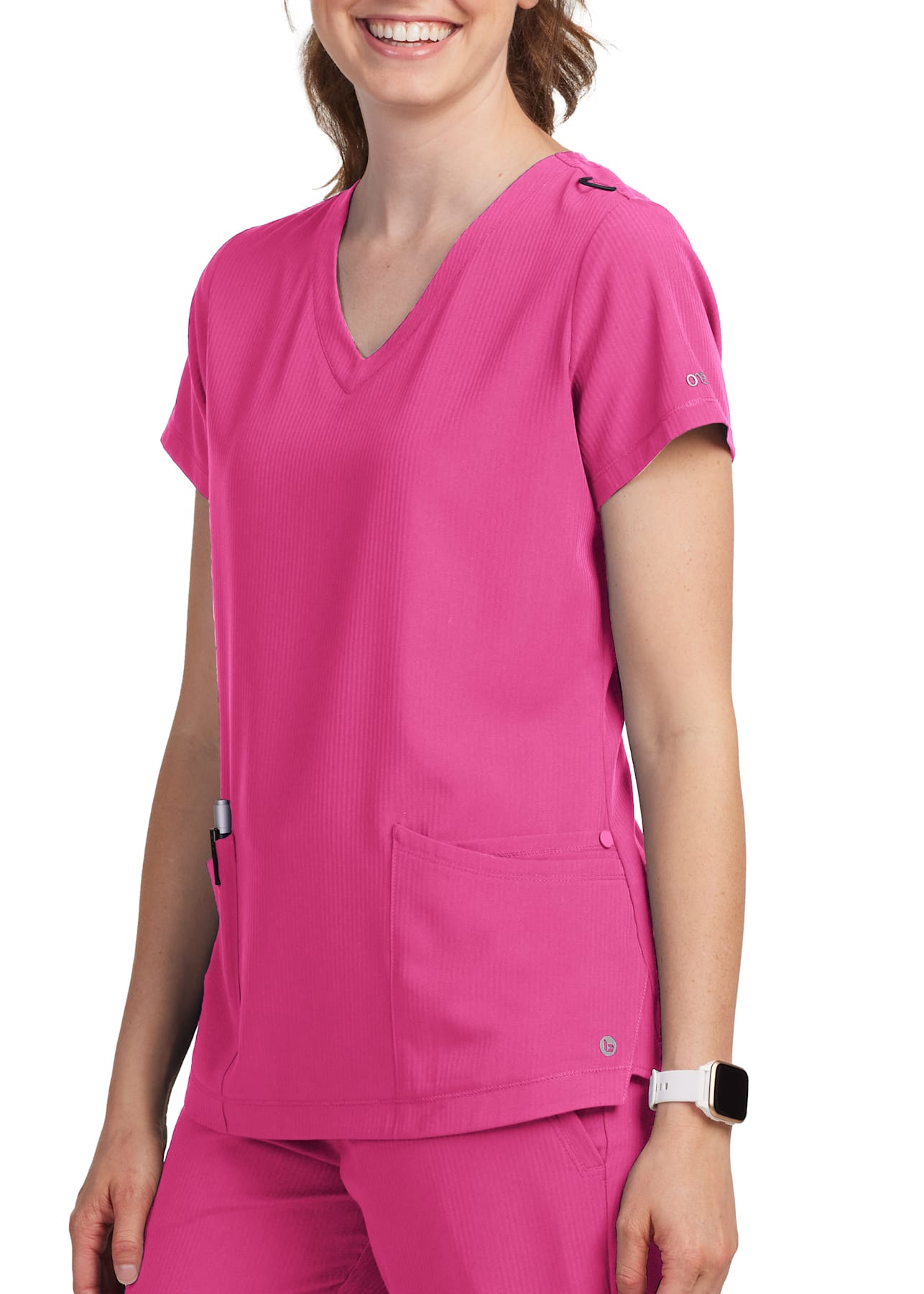 Skechers Vitality 3 Pocket Virtual V-Neck Scrub Tops