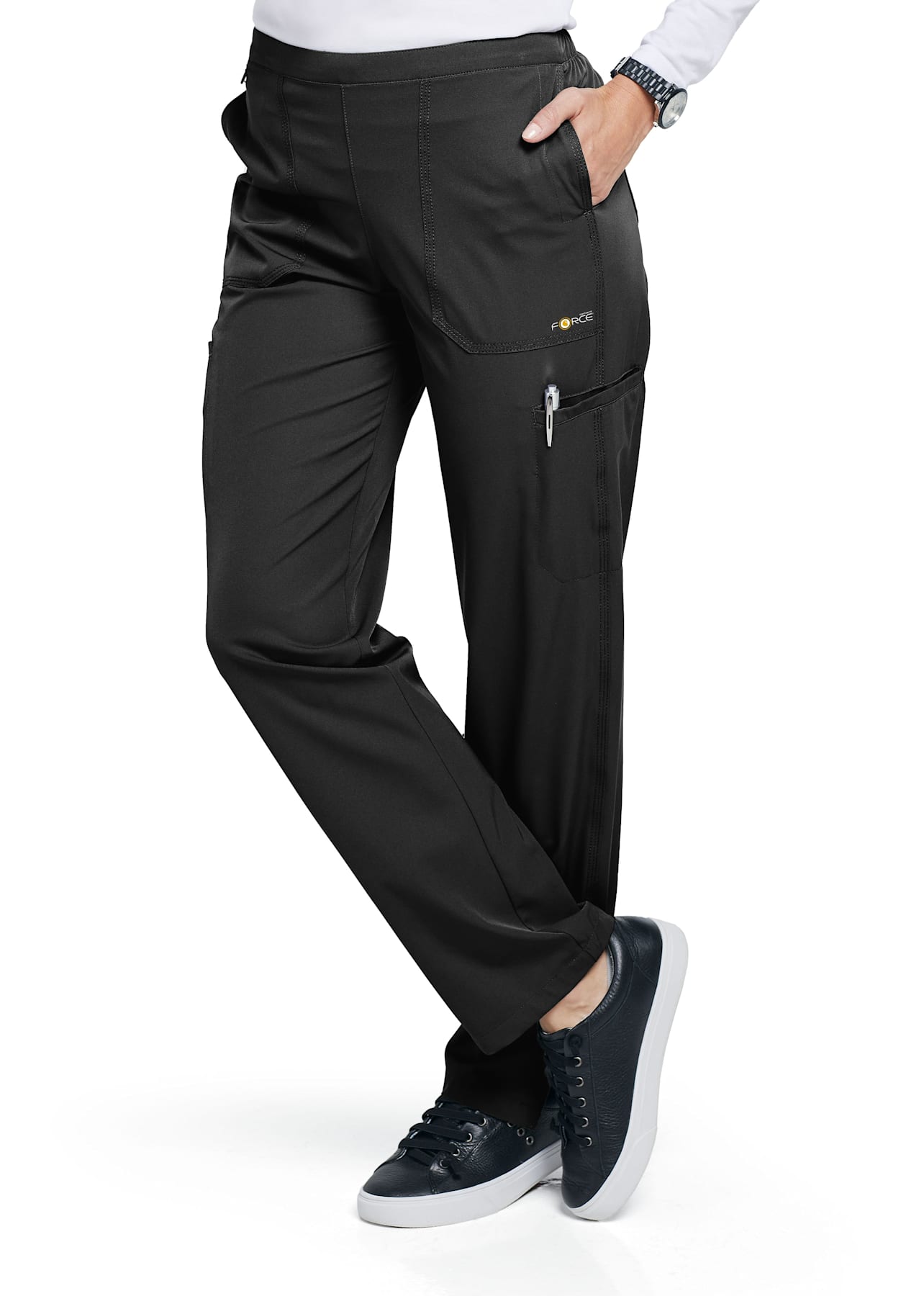 Women's Flex Scrub Pants - Black