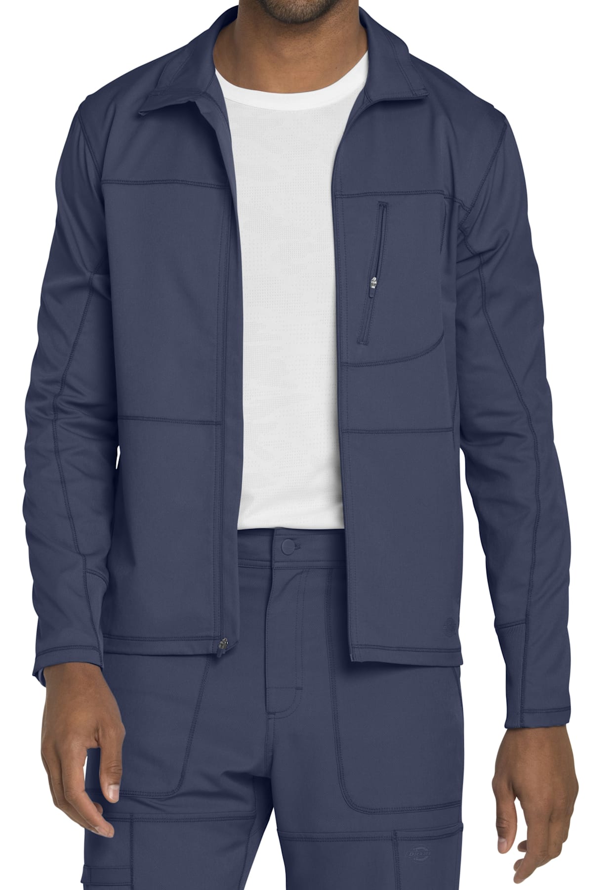 3-Pocket Zip-Front Jacket