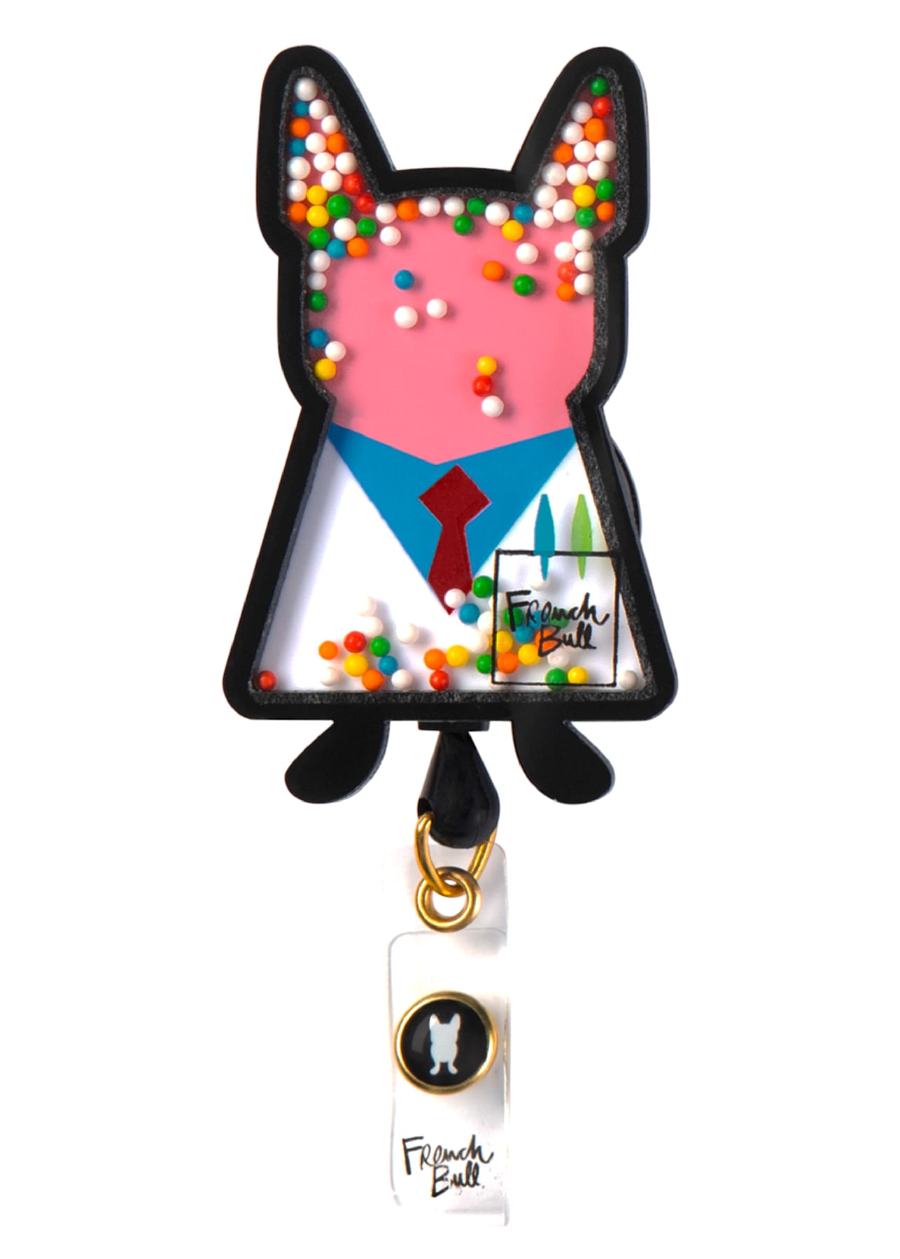 Medical Frenchie Badge Reel