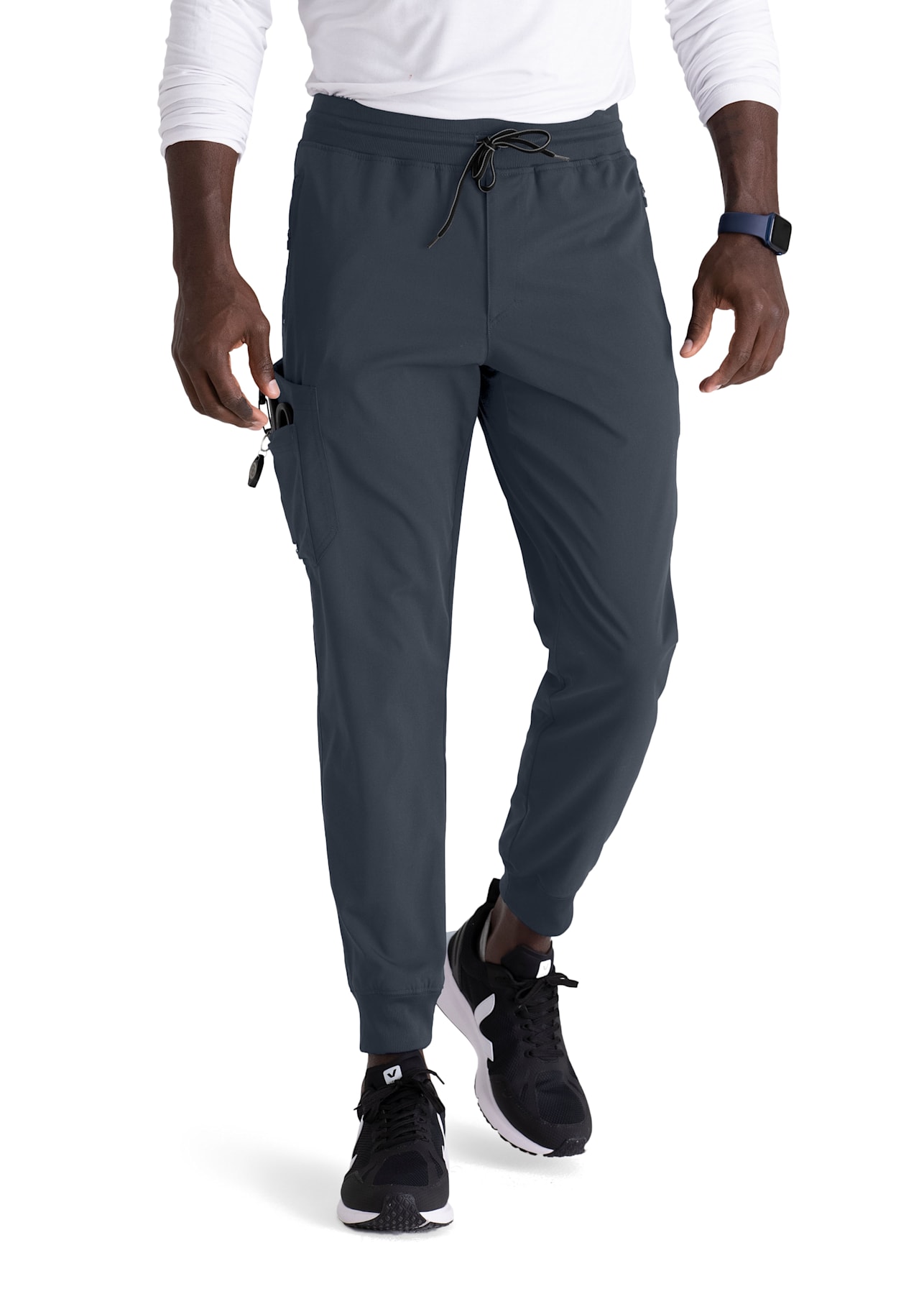 Grey s Anatomy Spandex Stretch Murphy Men s 5 Pocket Jogger Scrub