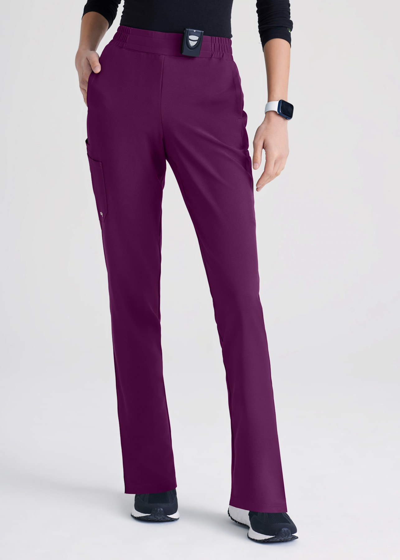 Cosmo 6 Pocket Elastic Waistband Cargo Pant Scrubs Beyond